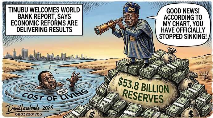 Newspot Nigeria Cartoon of the Week by David Olasehinde